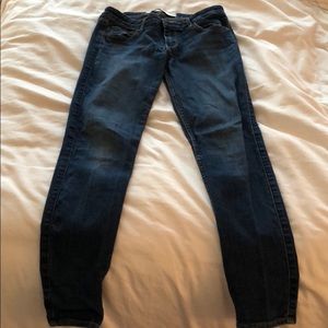 Stretchy blue jeans for sale!